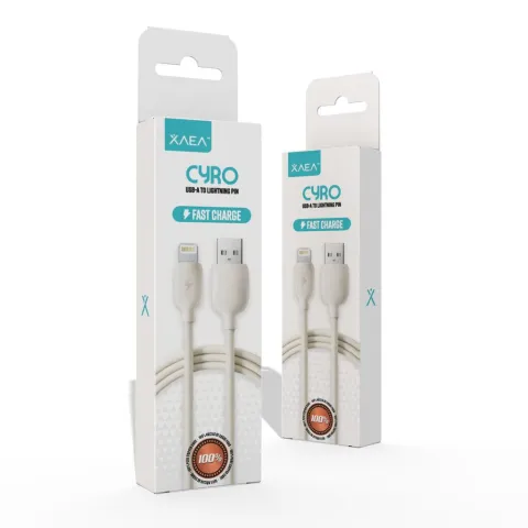 CABLE USB LIGHTNING CYRO MODX-100 - XAEA - NEGRO