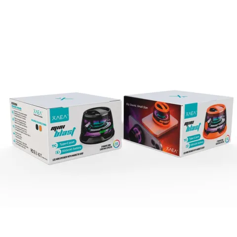 PARLANTE GAMER C/MAG SAFE MODX-000R MINI BLAST - XAEA - NEGRO