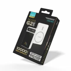POWER BANK NUVIA G2 LITE KJ-CX10  WIRELESS 10000 MAH MODX-00CC - XAEA - BLANCO