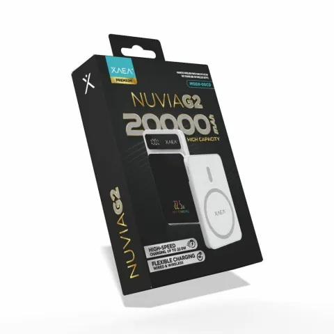 POWER BANK NUVIA G2 KJ-CX10  WIRELESS 20000 MAH MODX-00CD - XAEA - MORADO